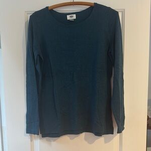 Old Navy Teal Long Sleeve Shirt